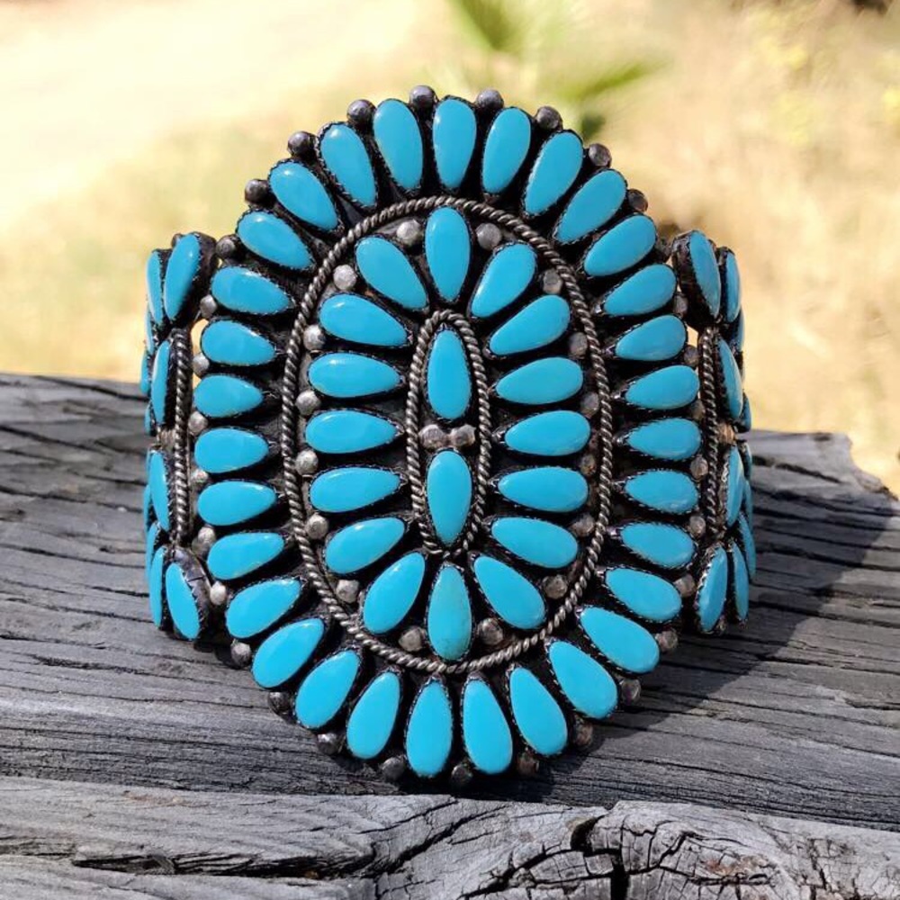 1970’s Turquoise cuff